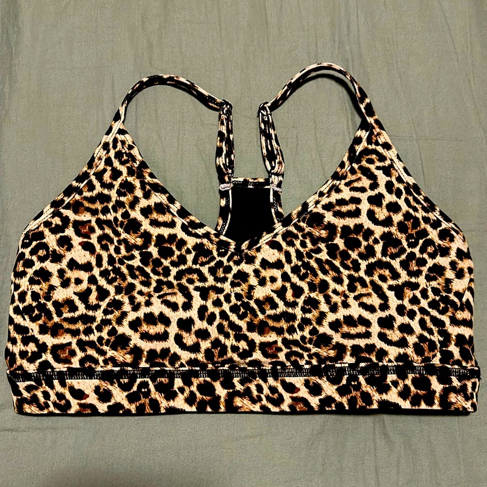 Animal print size medium Zyia Active bra